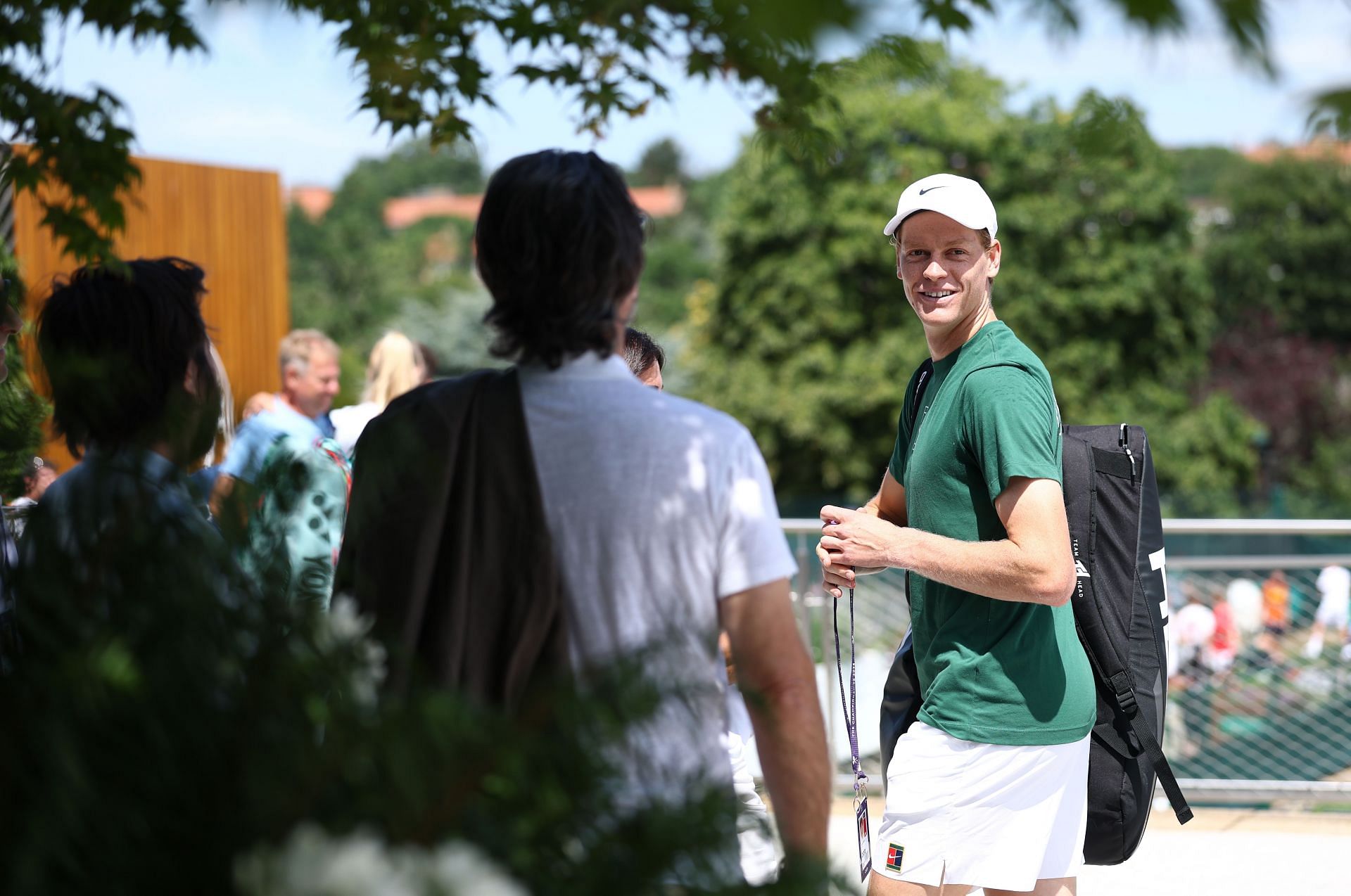 Jannik Sinner pictured at the 2025 Wimbledon Championships | Image Source: Getty
